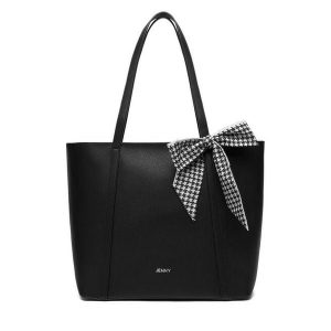 Torebka JENNY. Czarne shopper bag Jenny, bez wzorów, bez dodatków. Za 179,99 zł.