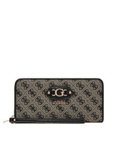 Guess Portfel Samantha Slg SWJT23 13146 Czarny. Czarne portfele Guess, z aplikacjami, z materiału. Za 294,99 zł.