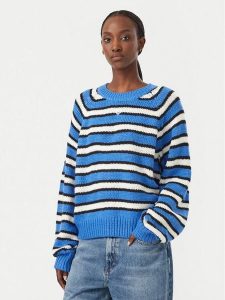 Roxy Sweter One In School ERJSW03715 Niebieski Regular Fit. Niebieskie swetry klasyczne Roxy, xs, bez kołnierzyka. Za 339,99 zł.