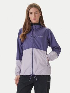 Columbia Wiatrówka Flash Forward™ II 2116531 Fioletowy Regular Fit. Fioletowe kurtki Columbia, m, bez wzorów, z syntetyku, bez kaptura. Za 219,99 zł.