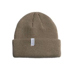 Czapka zimowa COAL FRENA khaki. Zielone czapki COAL, bez wzorów, sportowe. Za 39,00 zł.