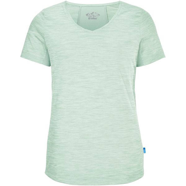 Koszulka damska Killtec KOS 55 WMN TSHRT. Zielone koszulki sportowe KILLTEC, bez wzorów, bez ramiączek. Za 139,99 zł.