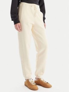 Patrizia Pepe Spodnie dresowe 2P1720/J079 W405 Écru Regular Fit. Spodnie dresowe Patrizia Pepe, bez wzorów, z bawełny. Za 429,99 zł.