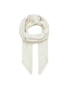 Calvin Klein Chusta Large Monogram Jacquard Scarf K60K611740 Szary. Szare apaszki i chusty Calvin Klein, bez wzorów, z materiału. Za 279,99 zł.