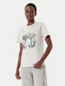 Adidas T-Shirt 20th Century Fox Disney JX1282 Beżowy Regular Fit. Brązowe t-shirty ADIDAS, s, bez wzorów, z bawełny, bez kołnierzyka, bez ramiączek. Za 139,99 zł.
