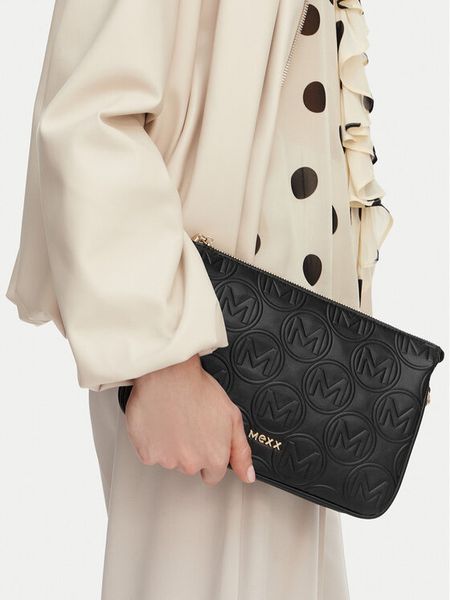 MEXX Torebka CEO-MEXX-S-013-07 Czarny. Czarne listonoszki Mexx, bez wzorów, ze skóry, bez dodatków. Za 189,99 zł.
