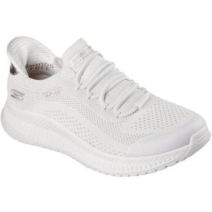Buty sportowe damskie Skechers Bobs Squad 4 Dire Step. Brązowe buty trekkingowe Skechers, bez zapięcia. Za 590,00 zł.