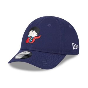 Czapka z daszkiem New Era 9FORTY Character DC Superman Navy 60424710 Toddler. Szare czapki New Era, bez wzorów, sportowe. Za 89,99 zł.