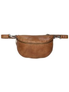 HIDE & STITCHES Skórzana saszetka w kolorze jasnobrązowym - 27 x 18,5 x 8,5 cm rozmiar: onesize. Brązowe nerki i saszetki HIDE & STITCHES, bez wzorów, z materiału. Za 130,99 zł.