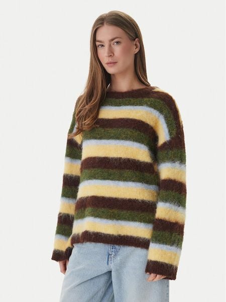 ONLY Sweter Sweter 15375036 Zielony Regular Fit. Zielone swetry klasyczne ONLY, l, z syntetyku, bez kołnierzyka. Za 209,99 zł.