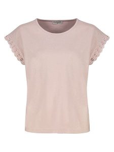 Eight2Nine Koszulka w kolorze jasnoróżowym rozmiar: XL. Różowe bluzki Eight2Nine, xl, bez wzorów, z bawełny, bez kołnierzyka, bez ramiączek. Za 43,99 zł.