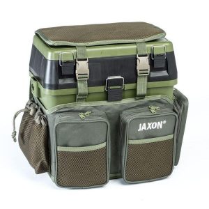 Zestaw torba-plecak+skrzynka Jaxon RH-178. Zielone plecaki JAXON. Za 289,99 zł.