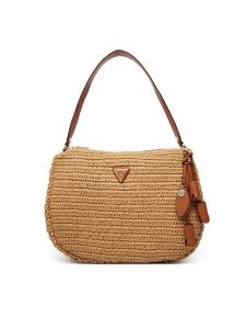 Guess Torebka Ofelia HWWG99 23010 Beżowy. Brązowe torebki klasyczne Guess, z aplikacjami, z syntetyku, bez dodatków. Za 639,99 zł.