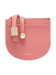 Furla Bilonówka Laura S WP00512 ARE000 CN 4898S Różowy. Czerwone portfele Furla, bez wzorów, ze skóry. Za 449,99 zł.