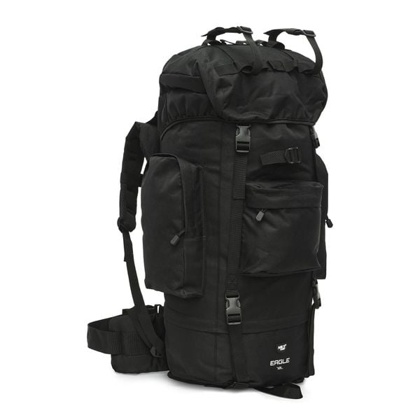 Plecak turystyczny Eagle 70L NC3901 Nils Camp. Czarne plecaki NILS CAMP. Za 179,00 zł.