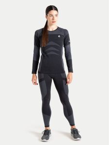 Dare2B Komplet bielizny termoaktywnej In The Zone III Bl Se DWU415 Szary Slim Fit. Szare biustonosze DARE2B, bez wzorów, z syntetyku. Za 179,99 zł.