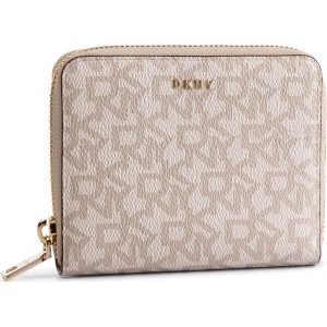 Duży Portfel Damski DKNY - Bryant Sm Zip Around R831J656 Hmp Logo/Lat HOK. Portfele marki DKNY. Za 379,00 zł.