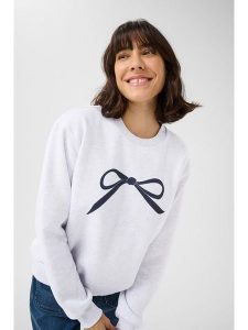 Kaffe Bluza w kolorze jasnoszarym rozmiar: XL. Szare bluzy Kaffe, xl, bez wzorów, bez kaptura. Za 104,99 zł.