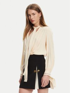 Elisabetta Franchi Body CB-006-51E2 Écru Regular Fit. Body i gorsety Elisabetta Franchi, bez wzorów, z wiskozy. Za 829,99 zł.