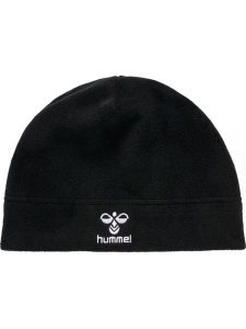 Czapka polarowa Hummel fleece Beanie uniwersalna. Czarne czapki Hummel, bez wzorów, z materiału, klasyczne. Za 43,99 zł.