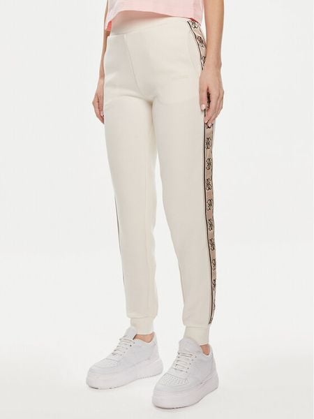 Guess Spodnie dresowe Britney V2YB15 KB3P2 Écru Regular Fit. Spodnie dresowe Guess, xxs, z aplikacjami, z dresówki. Za 289,99 zł.