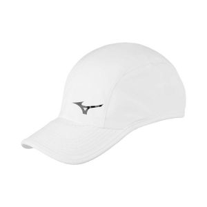 Czapka Mizuno Drylite Biała/Czarna. Białe czapki Mizuno, bez wzorów, sportowe. Za 79,99 zł.