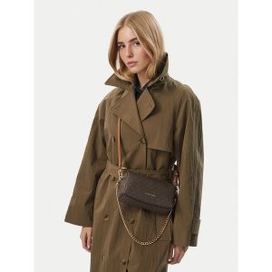 Torebka MICHAEL Michael Kors. Brązowe kuferki MICHAEL Michael Kors, bez wzorów, bez dodatków. Za 859,99 zł.