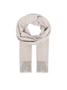 Nine West Szalik CEO-NW-W4-002-AW26 Beżowy. Brązowe rękawiczki Nine West, bez wzorów, z poliesteru. Za 59,99 zł.