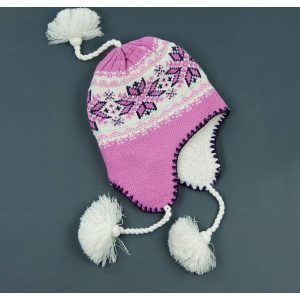 Czapka damska Uszatka regionalna różowo-biała r. 56-58. Czapki marki Art of Polo. Za 36,52 zł.