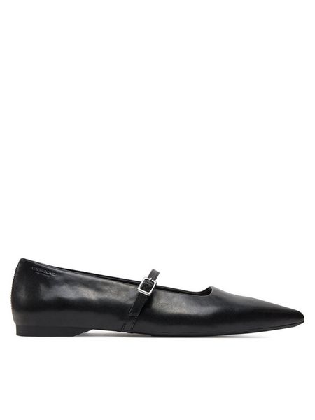 Vagabond Shoemakers Baleriny Hermina 5533-001-20 Czarny. Czarne balerinki Vagabond Shoemakers, bez wzorów, ze skóry, bez obcasa, bez zapięcia. Za 439,99 zł.