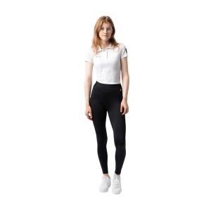 Damskie legginsy jeździeckie Horze Dea. Czarne legginsy HORZE, bez wzorów, z materiału. Za 230,50 zł.