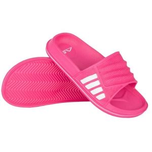 Klapki basenowe damskie Aqua-sport adisport. Białe klapki AQUA-SPORT, bez wzorów, z tworzywa sztucznego, bez obcasa. Za 30,99 zł.
