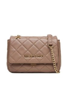 Valentino Torebka Ocarina VBS3KK05R Brązowy. Brązowe torebki wieczorowe Valentino, bez wzorów, ze skóry, bez dodatków. Za 349,99 zł.