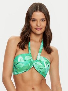 Seafolly Góra od bikini Secret Garden 33816-220 Zielony. Zielone bikini Seafolly, bez wzorów, z syntetyku. Za 219,99 zł.