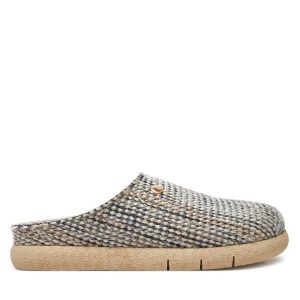 Kapcie Grünland. Niebieskie kapcie Grünland, bez wzorów. Za 249,99 zł.