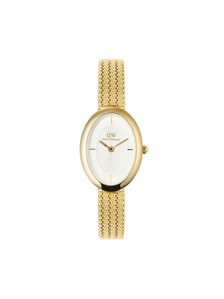 Daniel Wellington Zegarek DW00100882 Złoty. Żółte, analogowe zegarki Daniel Wellington. Za 789,99 zł.