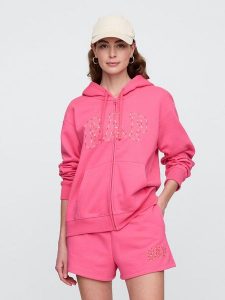GAP Bluza w kolorze różowym rozmiar: S. Różowe bluzy GAP, s, bez wzorów, bez kaptura. Za 131,74 zł.