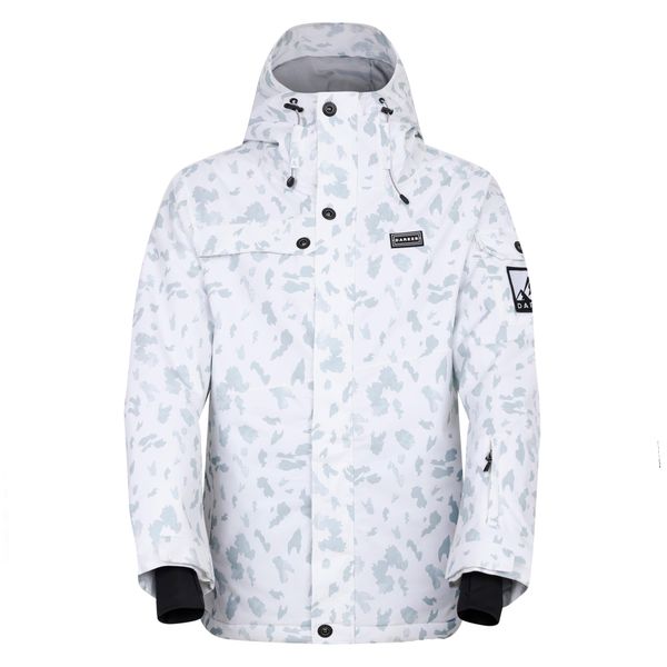 Damska Kurtka Narciarska Ski Life Dash Z Nadrukiem. Białe kurtki Dare 2b, na zimę, xl, bez wzorów, bez kaptura. Za 215,99 zł.
