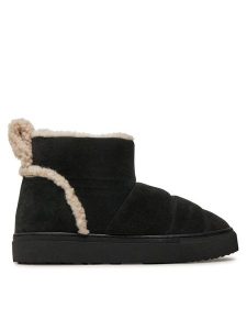 Inuikii Śniegowce Shearling 75202-010 Czarny. Czarne buty zimowe Inuikii, ze skóry, bez obcasa, bez zapięcia. Za 939,99 zł.