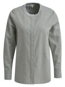 Milano Italy Bluzka w kolorze szarym rozmiar: 34. Szare bluzki Milano Italy, bez wzorów, z bawełny, bez kołnierzyka, bez ramiączek. Za 173,99 zł.