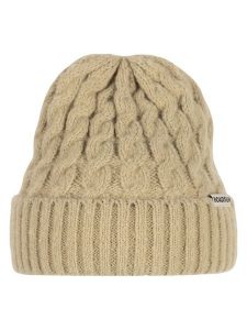 Roadsign Czapka w kolorze beżowym rozmiar: onesize. Brązowe czapki Roadsign, bez wzorów, ze splotem. Za 26,99 zł.