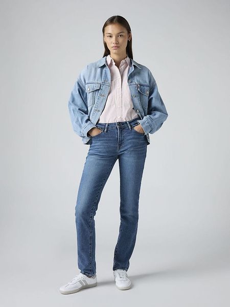 Levi's Dżinsy "712" - Slim fit - w kolorze niebieskim rozmiar: W31/L30. Niebieskie jeansy Levi's®, z aplikacjami. Za 262,95 zł.