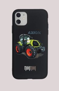 Claas — etui (Producent telefonu: SAMSUNG; Model telefonu: A07 4G; Kolor etui: czarny; Rodzaj nadruku: Claas). Czarne t-shirty nikiniki, s, bez wzorów, bez kołnierzyka, bez ramiączek. Za 59,00 zł.