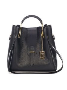 Lucca Baldi Skórzana torebka "Vinci" w kolorze czarnym - 33 x 28 x 13 cm rozmiar: onesize. Czarne torebki klasyczne Lucca Baldi, bez wzorów, z materiału, na ramię, bez dodatków. Za 351,38 zł.