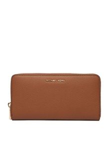 MICHAEL Michael Kors Portfel 32F5GJ6T7T Brązowy. Brązowe portfele MICHAEL Michael Kors, bez wzorów, ze skóry. Za 459,99 zł.