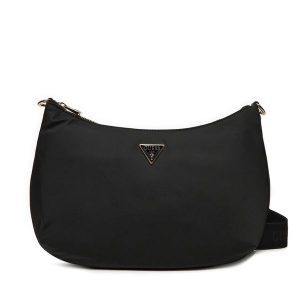 Torebka Guess. Czarne listonoszki Guess, z aplikacjami, bez dodatków. Za 399,99 zł.