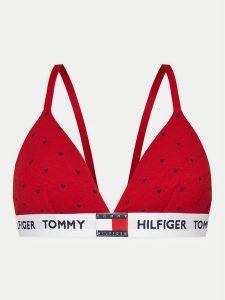 Tommy Hilfiger Biustonosz braletka UW0UW05657 Czerwony. Czerwone biustonosze TOMMY HILFIGER, bez wzorów, z syntetyku. Za 99,99 zł.