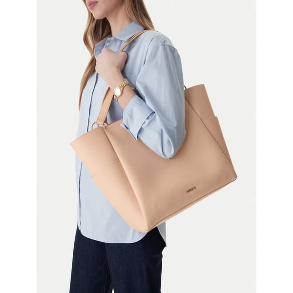 Torebka MEXX. Brązowe shopper bag Mexx, bez wzorów, bez dodatków. Za 189,99 zł.