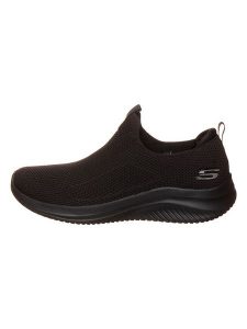 Skechers Sneakersy "Ultra Flex 3.0 - All Momentum" w kolorze czarnym rozmiar: 38,5. Czarne trampki Skechers, bez wzorów, z materiału, bez zapięcia. Za 219,60 zł.
