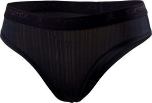 Figi brazylijskie Klimatex Bella XXL czarne, funkcyjne. Czarne figi MATEX, bez wzorów, z elastanu. Za 121,99 zł.